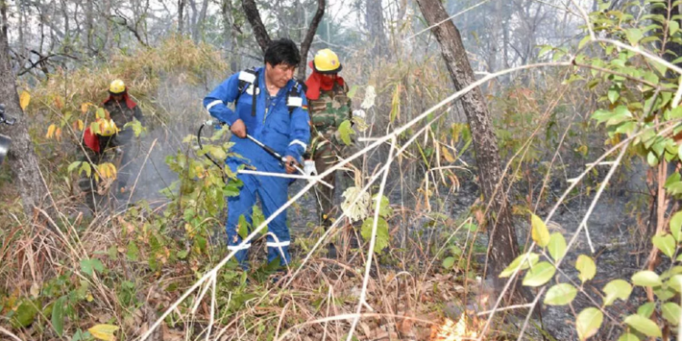 Presidente da Bolívia se perde na selva enquanto combate incêndios