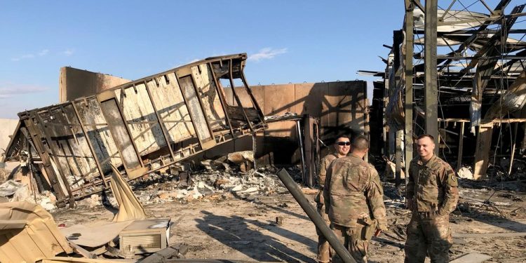 Ataque de mísseis do Irã deixou 11 soldados dos EUA feridos em base no Iraque