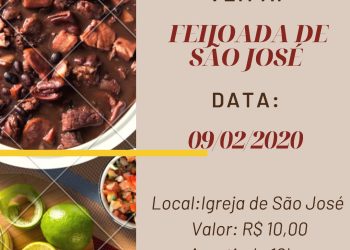 A IV Feijoada de São José foi o maior sucesso.