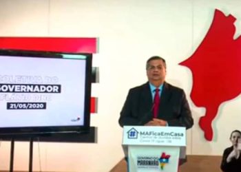 Nesta quinta-feira (21), o governador Flavio Dino (PCdoB) em coletiva de imprensa, falou das novas medidas adotadas no enfretamento do COVID- 19.
