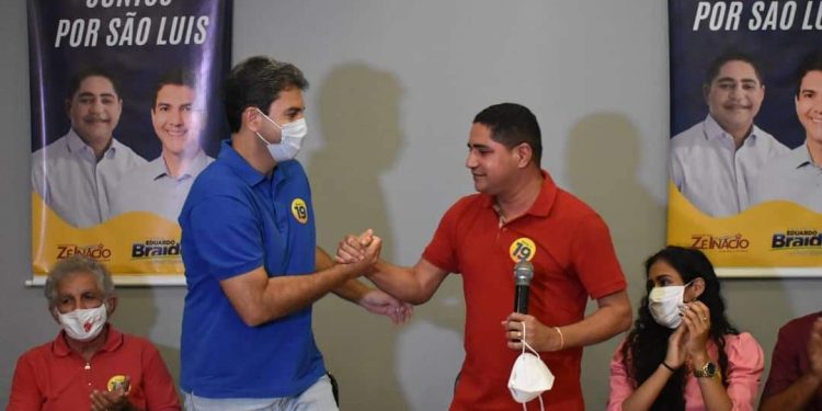 Deputado Zé Inácio declarou apoio a Eduardo Braide para prefeito de São Luis, nesta sexta-feira, 20 de novembro.