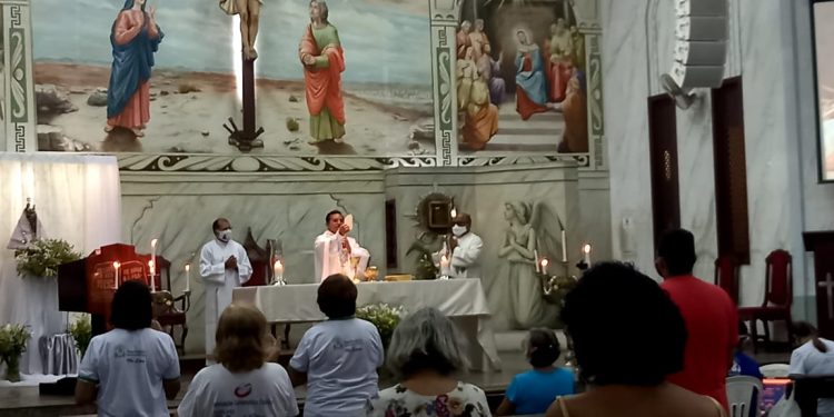 SANTUÁRIO NOSSA SENHORA DE NAZARÉ EM SÃO LUÍS – MA COMEMOROU PRIMEIRO ANIVERSÁRIO DE EREÇÃO CANONICA.