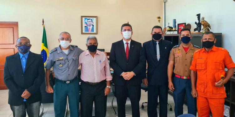 Associações militares se reuniram com Dr. Jefferson Portela Secretário de Estado da Segurança Pública do Maranhão.