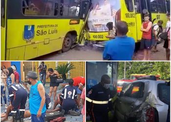 Corpo de Bombeiros confirma 29 vítimas em colisão de ônibus em São Luís.