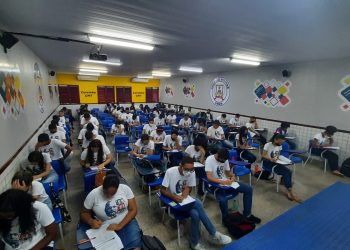 Colégio Militar Tiradentes I faz aplicação do 1° simulado UEMA/2022 do Cursinho Pré-vestibular da Escola.