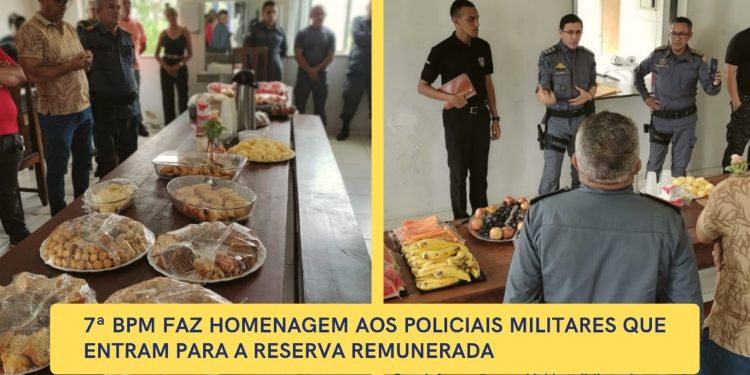 MARANHÃO: 7ª BPM faz homenagem aos policiais militares que entram para a reserva remunerada
