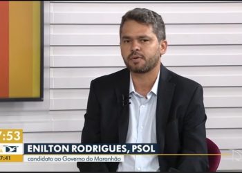 Enilton Rodrigues, candidato a governador pela federação PSOL/Rede no Maranhão, é entrevistado no bom dia mirante