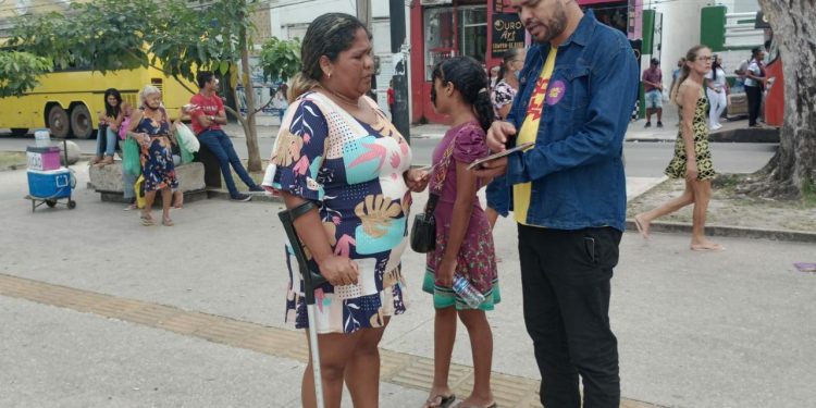 Enilton Rodrigues, candidato a governador pela federação PSOL/Rede fez abertura de campanha em São Luís
