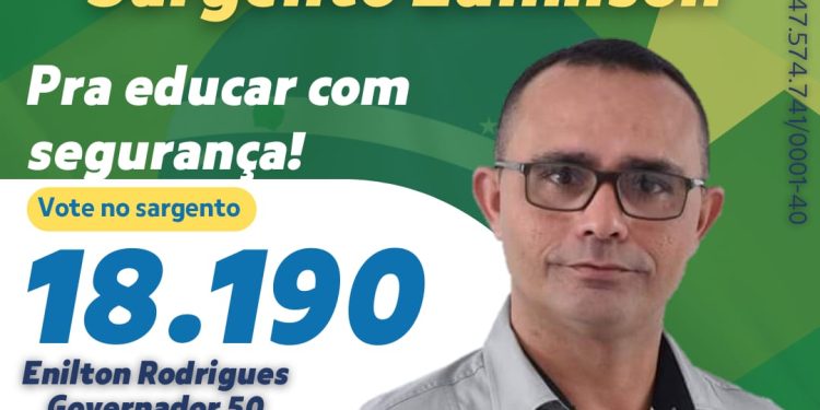 Sargento Edmilson, candidato a deputado estadual fala da importância da valorização dos militares no maranhão a Enilton Rodrigues, candidato a governador pela federação Psol/Rede