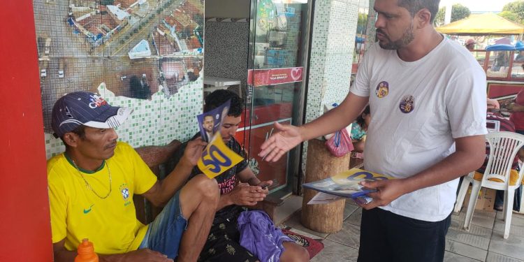 Enilton Rodrigues, teve agenda em Buriticupu nesta reta finalíssima de campanha