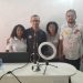 Enilton Rodrigues, candidato a governador, visita estúdio de emissora de Rádio WEB Voz do Horizonte, na cidade de Paço do Lumiar
