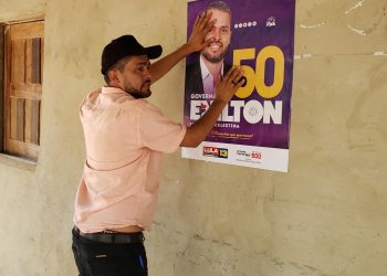 Enilton Rodrigues, teve agenda em Arame, sua cidade Natal no último dia de campanha