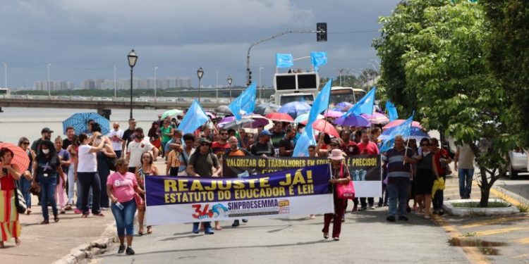Presidente do SINPROSEMMA mantém greve dos professores e não tem medo das ameaças do governo