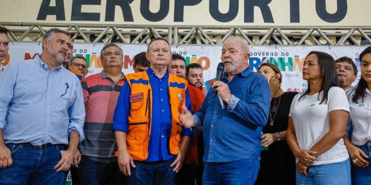 Presidente Lula visita áreas afetadas por fortes chuvas no Maranhão