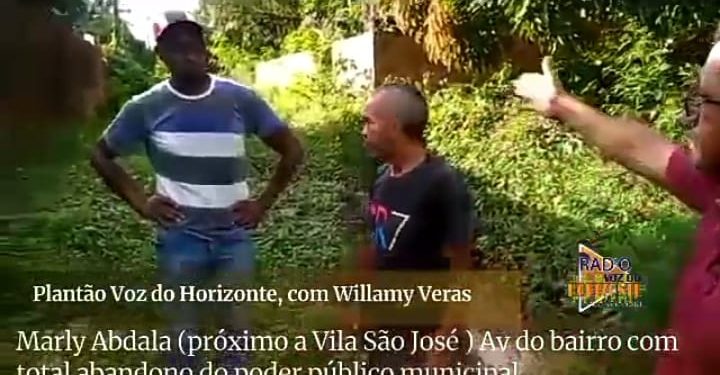 Paço do Lumiar: Avenida Edson Lobão em estado de abandono e moradores clamam por ação do poder público municipal