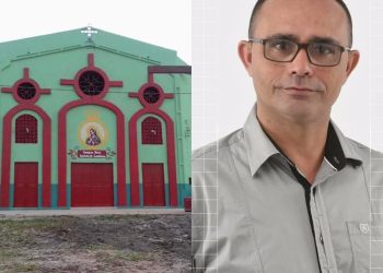 Sargento Edimilson parabeniza a Paróquia Nossa Senhora de Guadalupe pelo seu aniversário de 9 anos de ereção como paroquia