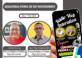 Sargento Edmilson e Roberval Costa: Representantes de correntes diferentes, buscam a Prefeitura de Paço do Lumiar em disputa Interna do PSOL