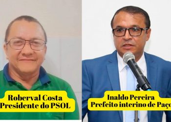 Roberval Costa, Presidente do PSOL de Paço do Lumiar, Critica Prefeito Interino Inaldo Pereira em Vídeo nas Redes Sociais