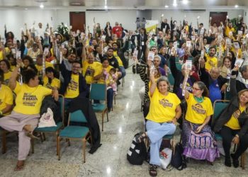 Enilton Rodrigues, pré-candidato a governador, participa da conferência programática nacional do PSOL, que reformulou o programa partidário